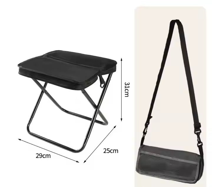 Silla Plegable con Bolsa Térmica 2 en 1